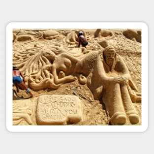 Sand Sculptures Sticker